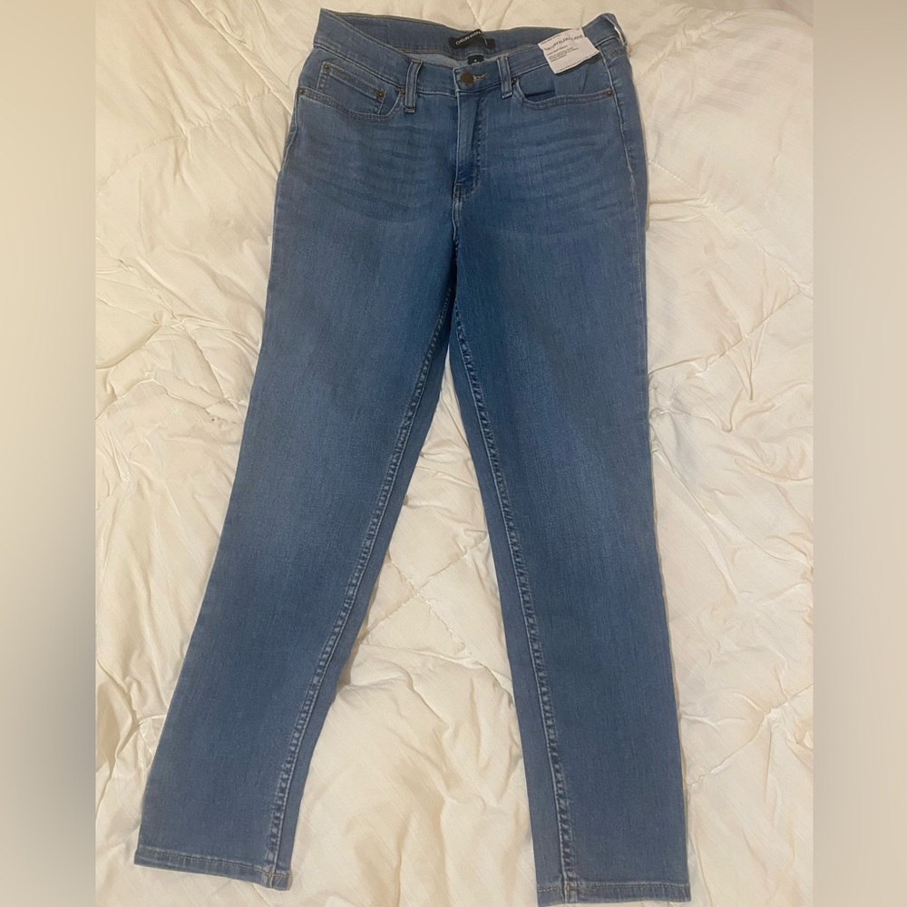 Calvin Klein High Rise Skinny Jeans Size 30, NWT!